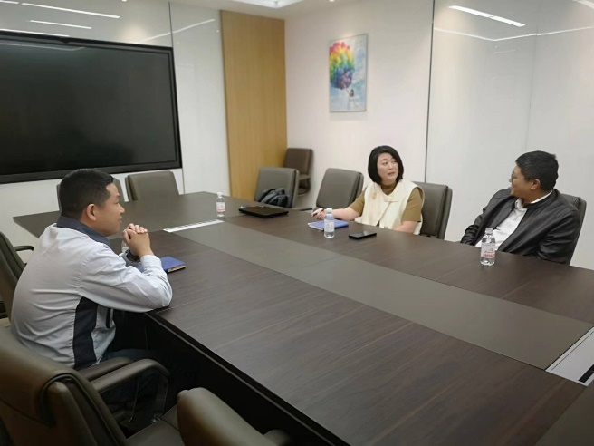 协会秘书处应邀赴迪爱生走访调研